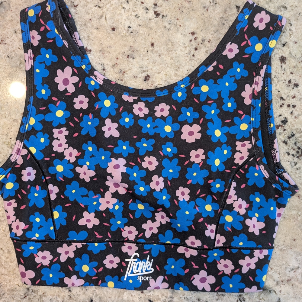 Frankie Sport Girls Daisy Print Top — Size 12 — Cute & Comfy
